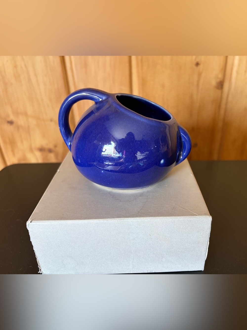 Vintage Cameron 40’s Clay Tilt Ball Sugar Bowl